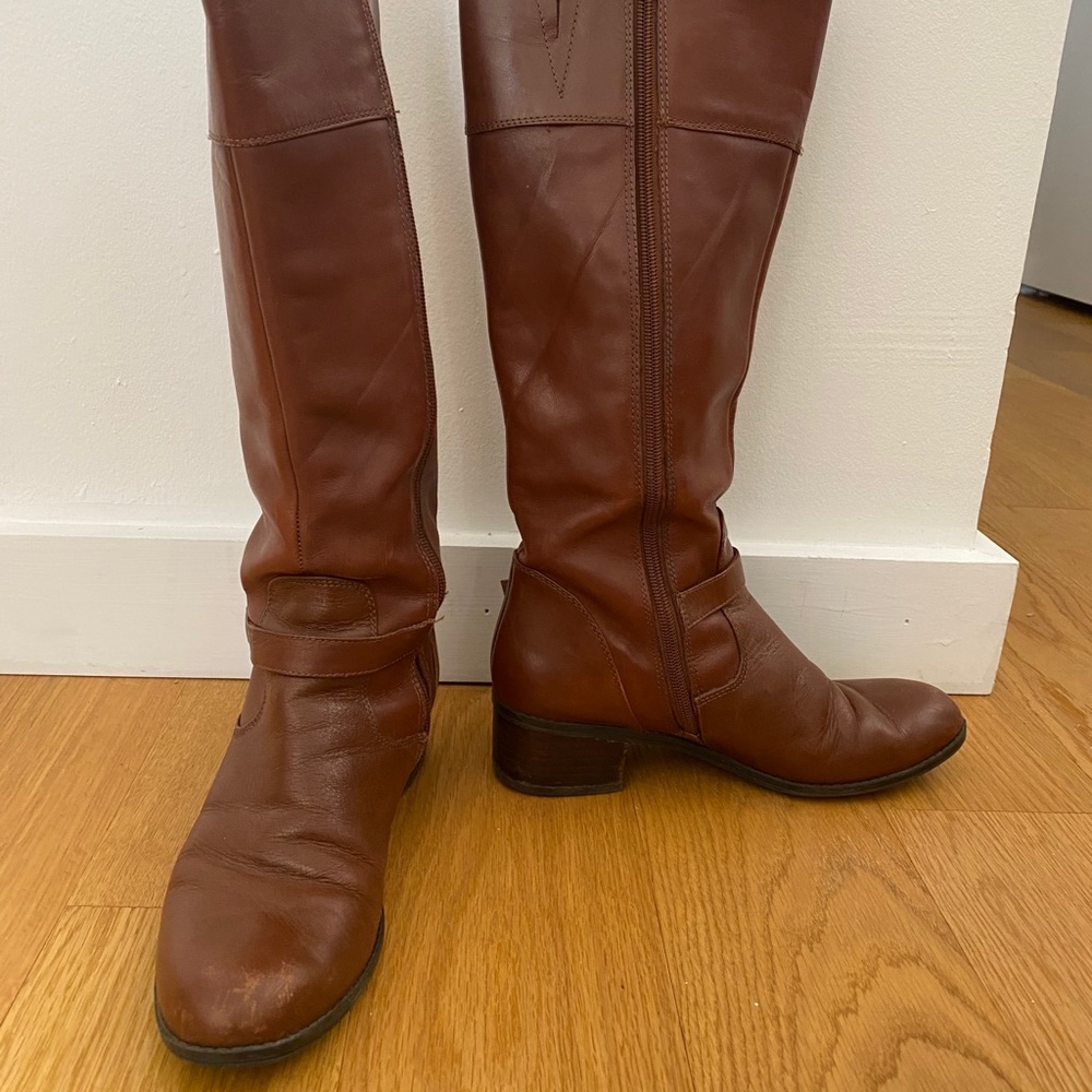 Tall Leather Boots - Picture 4 of 8